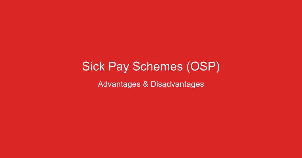 Business owner reviewing Occupational Sick Pay scheme documents and employee benefits policy