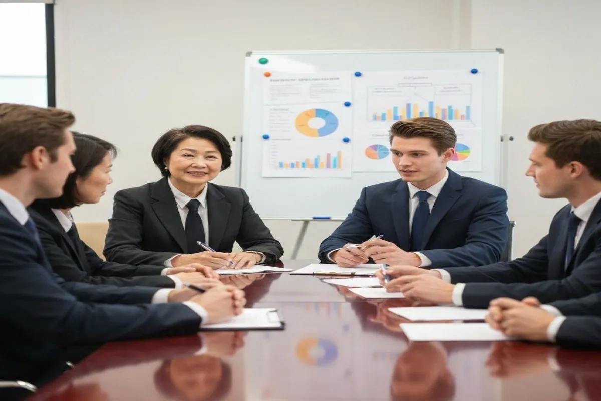 Team Meeting Office Hr Discussion